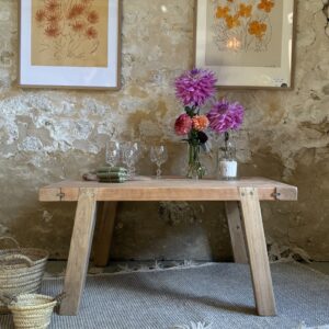 Table basse d'ébeniste