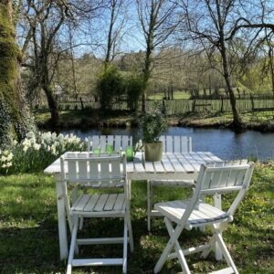 Salon de jardin blanc – Image 16