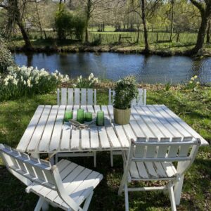 Salon de jardin blanc – Image 15