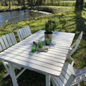 Salon de jardin blanc – Image 13
