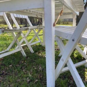 Salon de jardin blanc – Image 11
