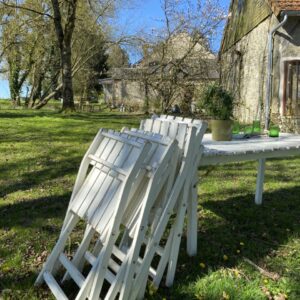 Salon de jardin blanc – Image 9