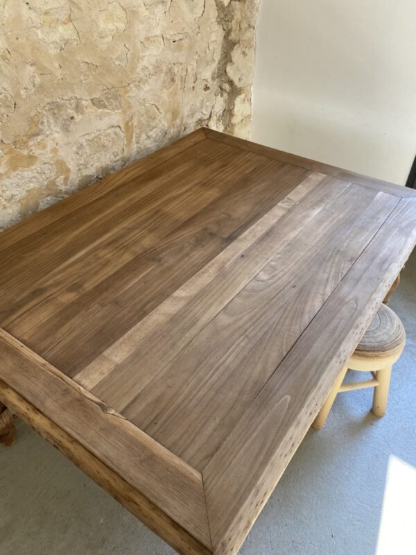 Table ou bureau en chêne et orme – Image 7