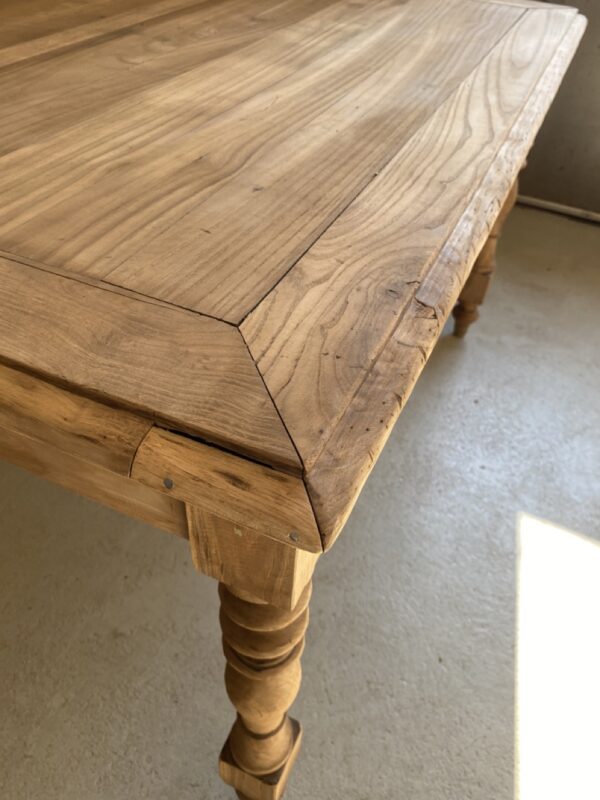 Table ou bureau en chêne et orme – Image 5
