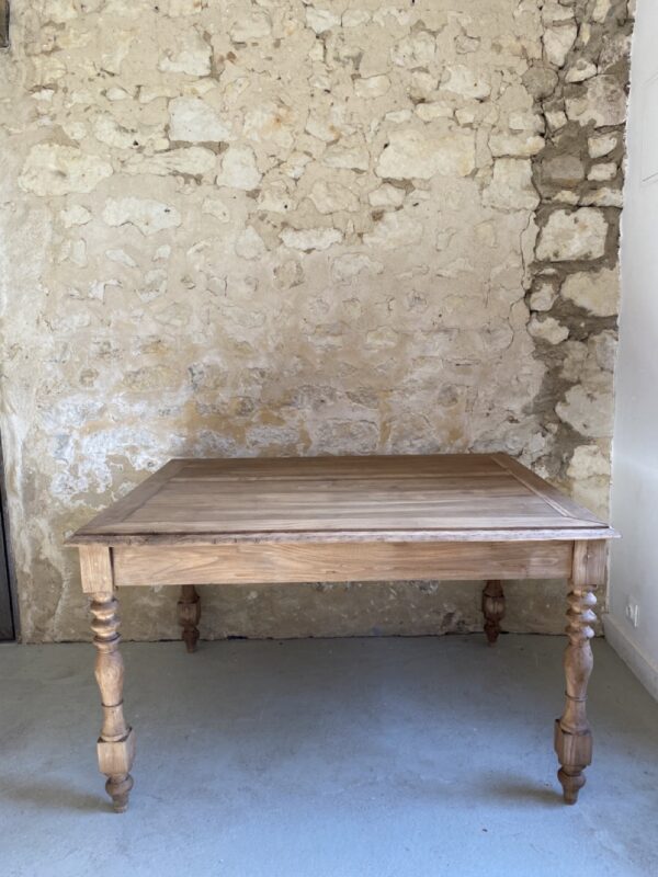 Table ou bureau en chêne et orme – Image 4