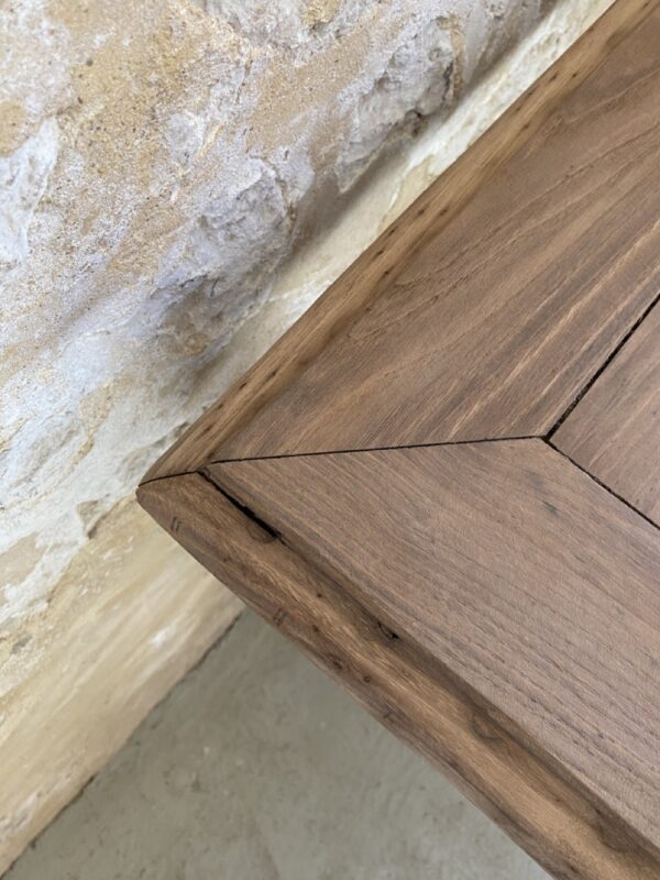 Table ou bureau en chêne et orme – Image 3