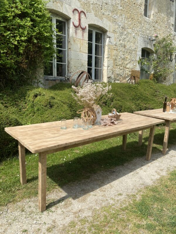 Table en orme 2m35 – Image 2
