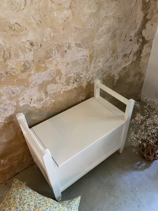 Banc coffre blanc – Image 5