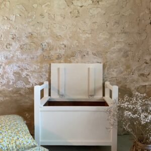 Banc coffre blanc – Image 4