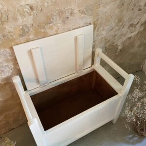 Banc coffre blanc – Image 3