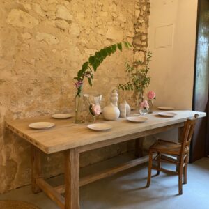 Table de ferme en chêne – Image 2