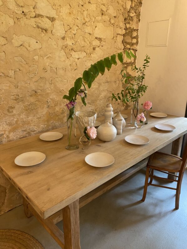 Table de ferme en chêne – Image 11