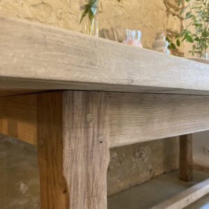Table de ferme en chêne – Image 9