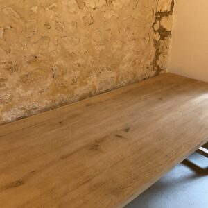 Table de ferme en chêne – Image 4