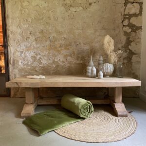 Table basse en chêne
