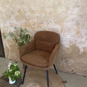 Fauteuil en velours - OCRE – Image 7