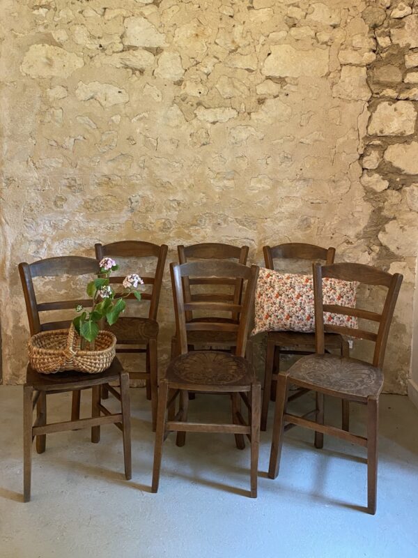 Lot de 6 chaises