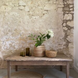 Table basse en chêne