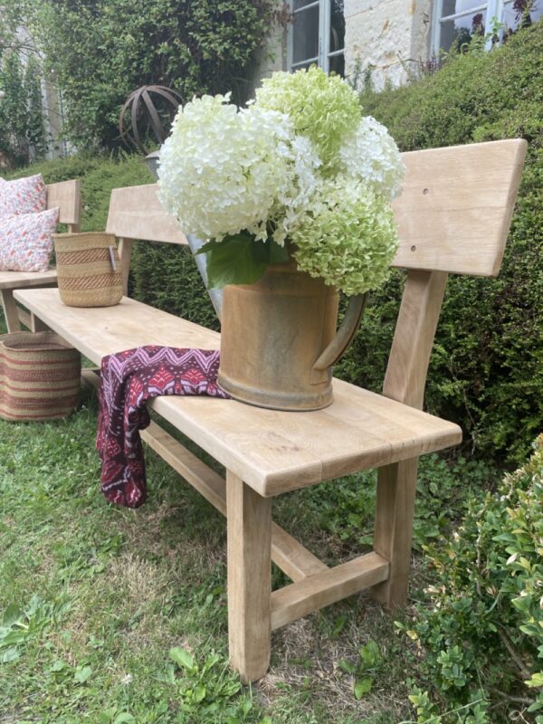 Paire de bancs dossier – Image 7