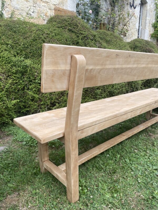 Paire de bancs dossier – Image 11