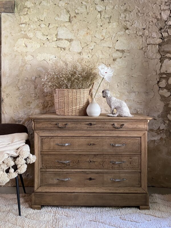 Commode en chêne