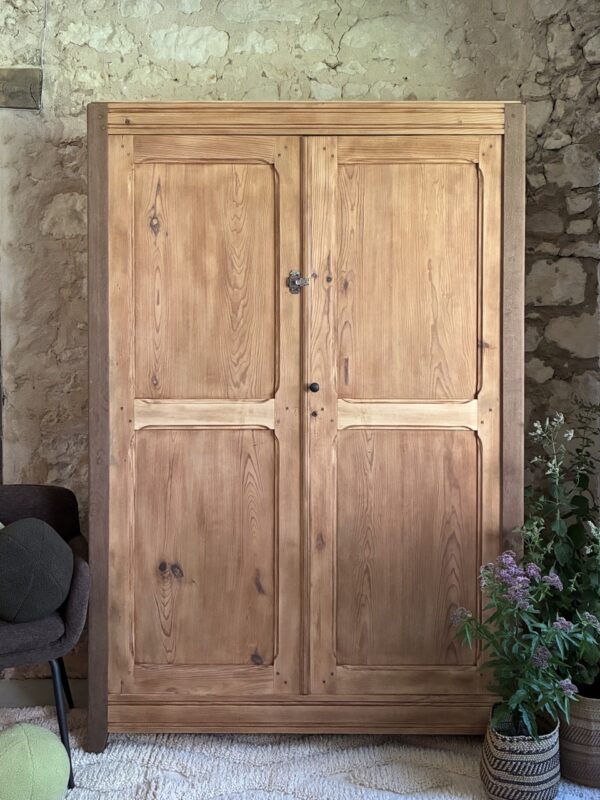Armoire sapin et chêne