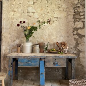 Établi bleu