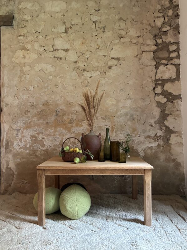 Table basse sobre