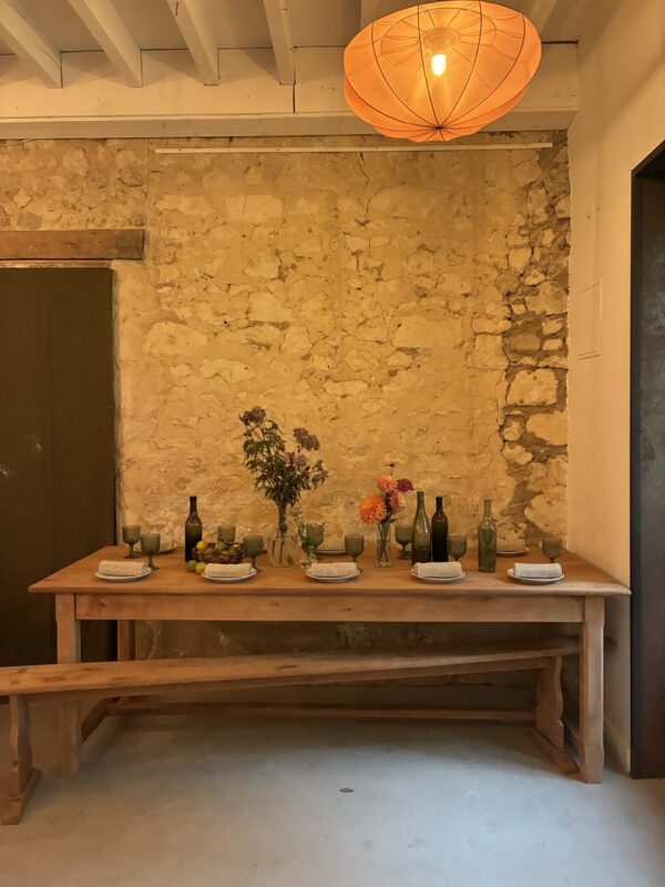 Table en merisier