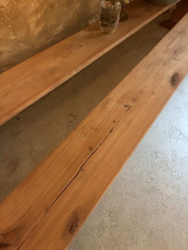 Paire de bancs en merisier – Image 5