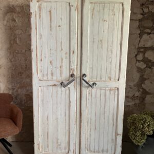 Armoire blanche 2 portes