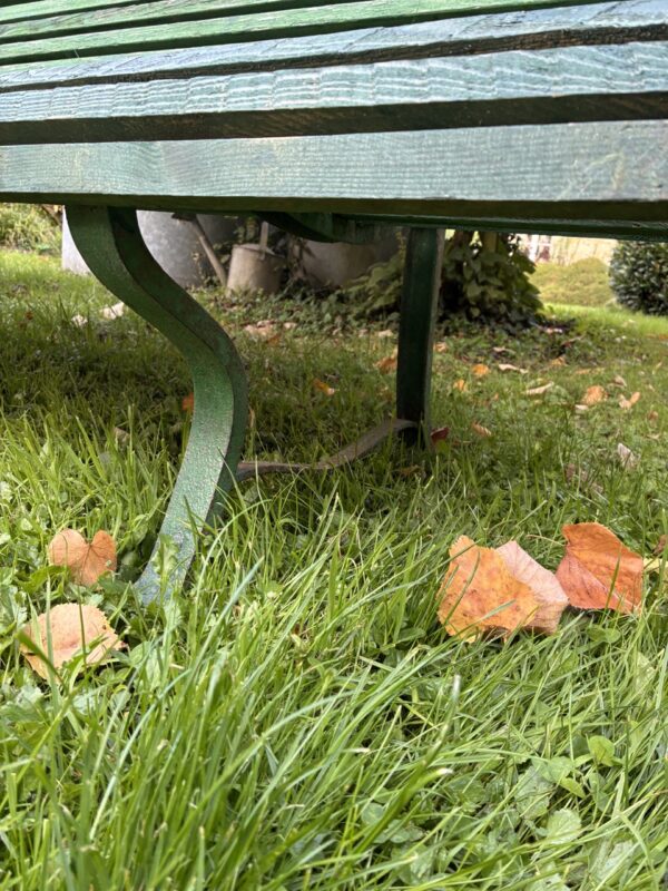 Banc extérieur vert – Image 5