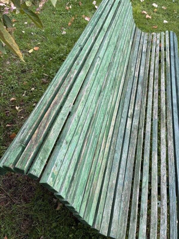 Banc extérieur vert – Image 7
