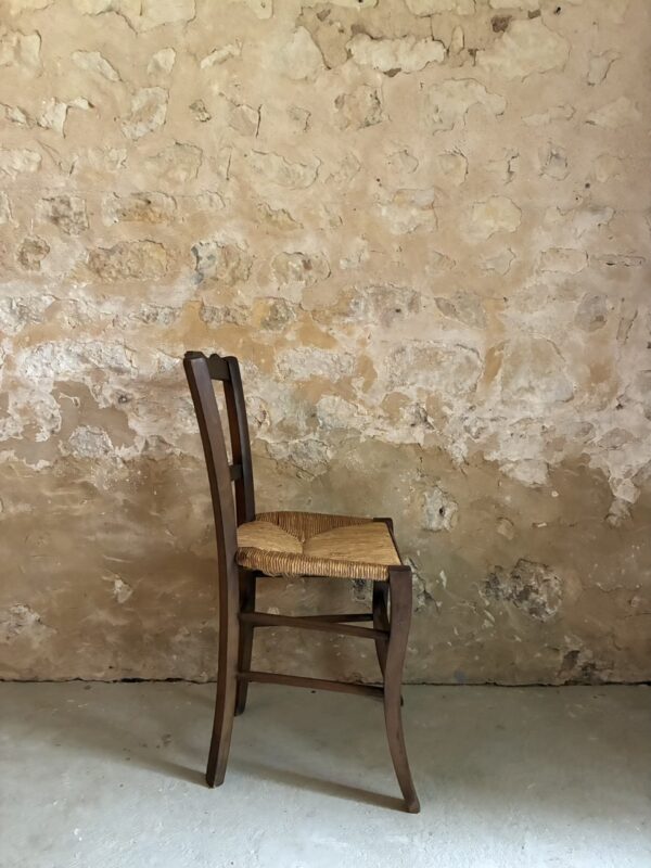 Lot de 4 chaises paillées – Image 5