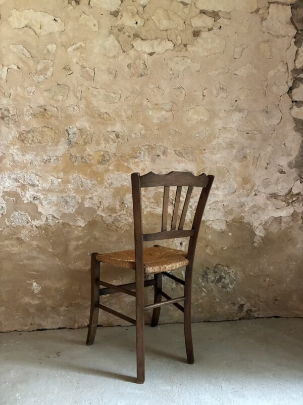 Lot de 4 chaises paillées – Image 6