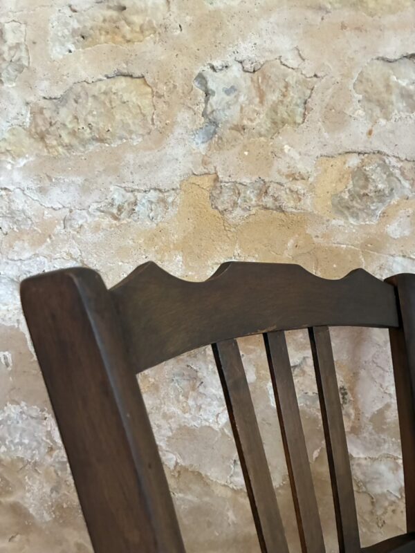 Lot de 4 chaises paillées – Image 7