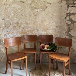 Lot de 4 chaises