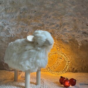 Tabouret mouton - Flocon