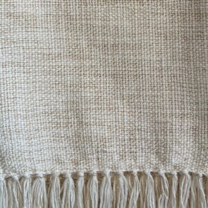 Plaids en coton et lurex