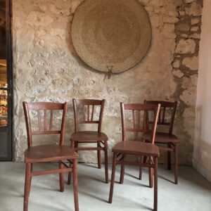 Lot de chaises bistrot