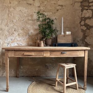 Table ou bureau deux tiroirs