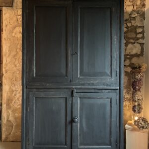 Buffet haut patiné noir