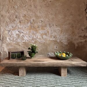 Table basse en chêne massif