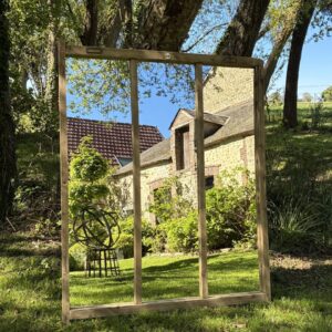 Châssis de serre miroité