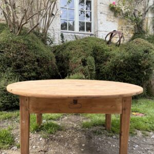 Table basse ovale
