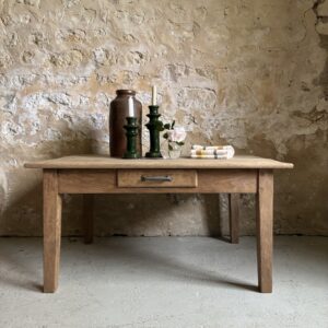 Table basse brute tiroir