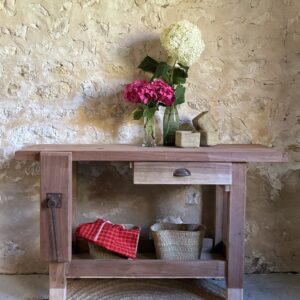 Etabli avec une étagère et un tiroir