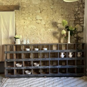 Etagère de métier en bois