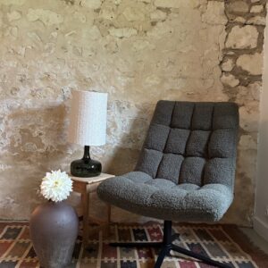 Fauteuil pivotant kaki