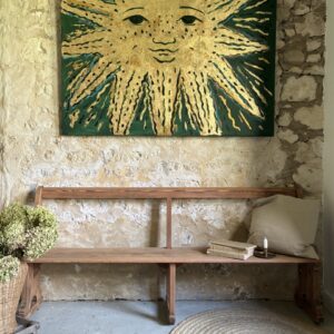 Ancien banc d'église